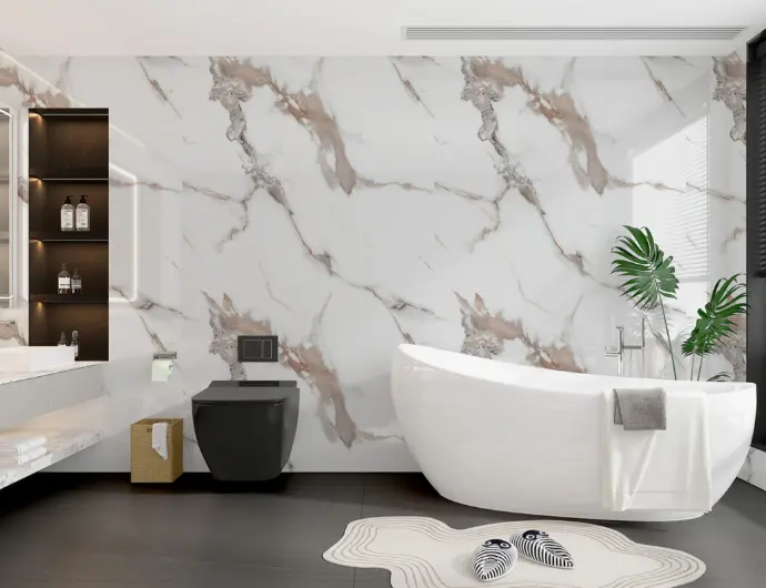 Ambiente baño panel spc