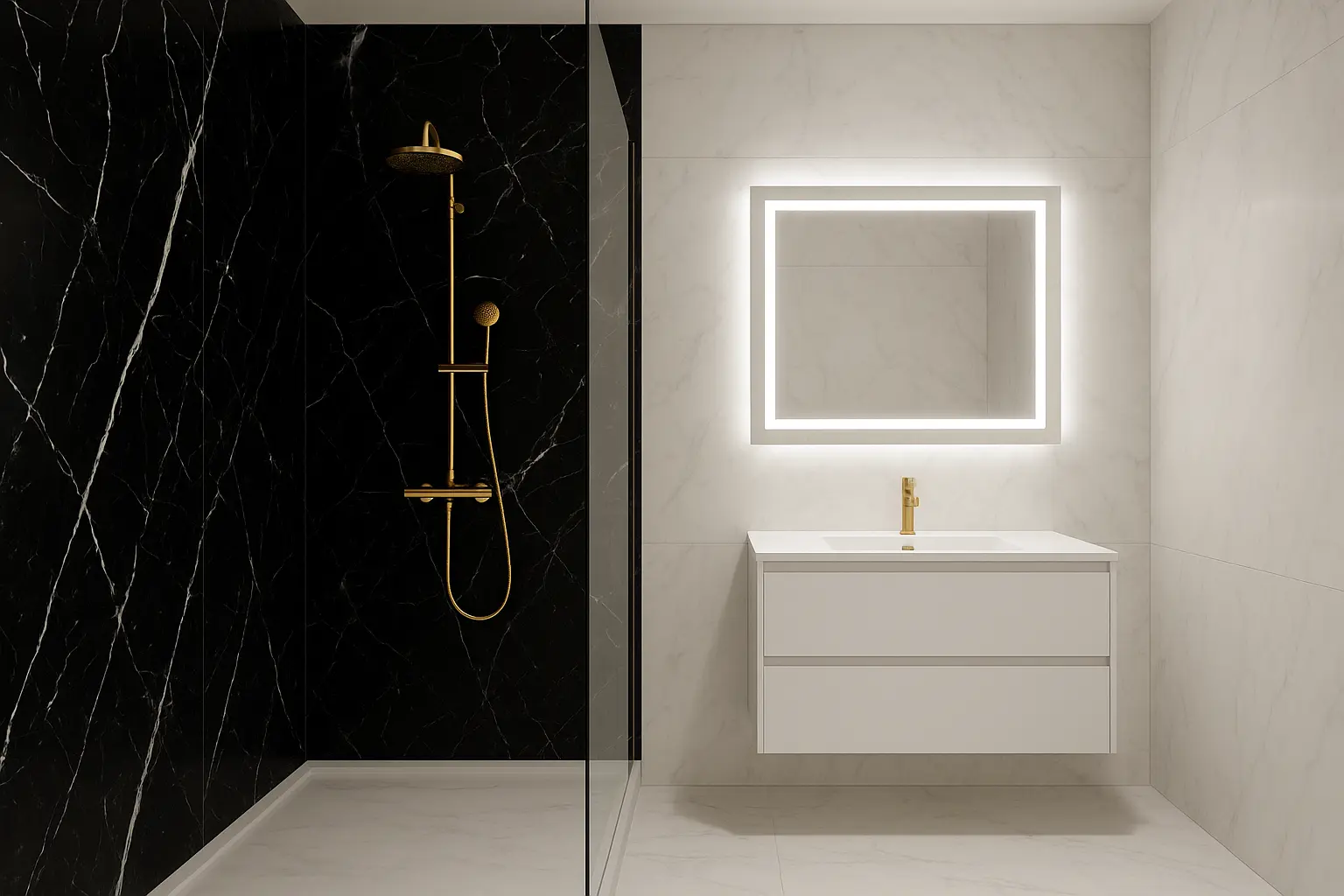 ambiente baño panel spc