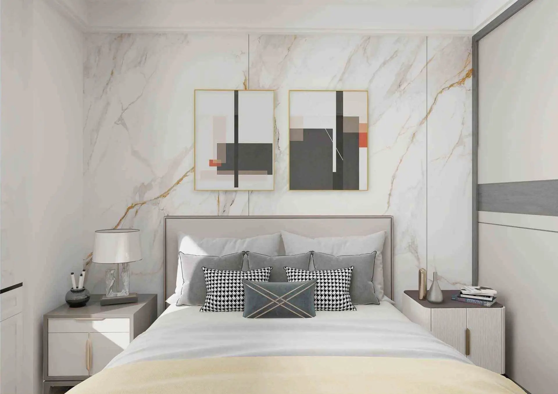 ambiente dormitorio panel spc