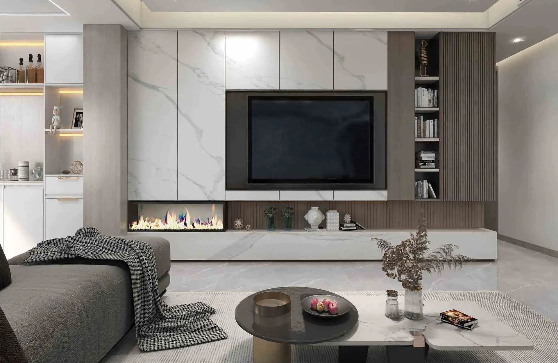 ambiente salón panel spc